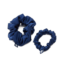 Q21 silk hair ring 6A grade 21 Moomi heavyweight 100% mulberry silk big fat sausage ring hair accessories large head flower hair rope