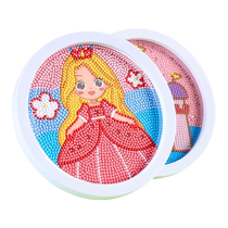 Diamond painting girl handmade diy toys diamond stickers crystal dot diamond painting kindergarten students puzzle stickers