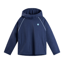 EBAER childrens T-shirt autumn boys outdoor sports quick-drying clothes girls 2024 new moisture-absorbent long-sleeved tops
