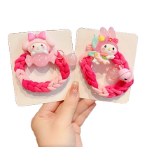 Youkesiu 2024 New Girls Hair Accessories Rubber Band Baby Cute and Sweet Hair Rope Highly Elastic Hair Tie Does Not Hurt the Hair Band