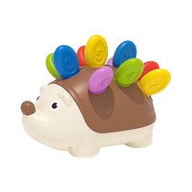Infant and child early education hedgehog plug toy concentration training hand-eye coordination educational puzzle toy