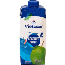 Le Vietnam importe Vietcoco Fawn Benben eau de coco pure 0 graisse 0 saccharose jus NFC 500 ml boisson hydratante