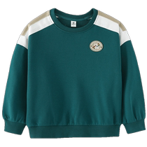 Piggy Banner Childrens Clothing 2024 Autumn Clothing New Childrens Sweaters Medium and Big Boys Pullover Boys Autumn Casual