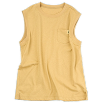 Youlan Childrens Wear Soft Hemp Gown and Vest Moisture-Absorbent and Wear-Resistant 24 Summer New Childrens Vest