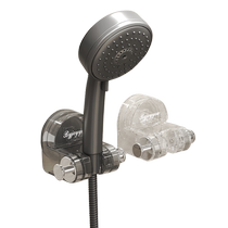 Youqin suction cup shower bracket household shower rack fixed artifact free punch nozzle childrens mobile adjustment