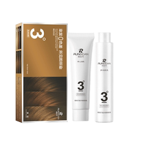 Runsidan Hair Dye Cream Black Brown Plant Pure Whitening Stimulating Essence for Men and Women at Home