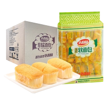 Daliyuan French soft bread orange flavor 360g*12 bags casual snacks snacks breakfast afternoon tea hand-shredded bags