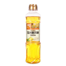 Jinsheng Fresh Oil Corn Oil 500ml Bottle Non-GMO Edible Oil