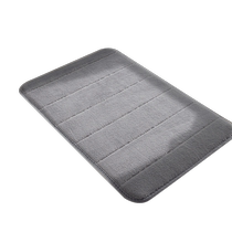 Bathroom floor mat bathroom water-absorbent non-slip foot mat shower toilet bathroom winter entrance memory foam thickened carpet