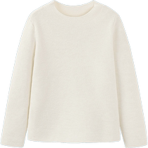 (mini parent-child) mini Balabala girls long-sleeved T-shirt 2024 winter new half turtleneck bottoming shirt