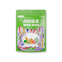 Disposable plastic wrap cover for food-specific fresh-keeping cover for household refrigerator leftovers and fruit elastic mouth cover