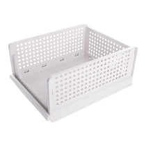 Home Story Wardrobe Storage Layered Artifact Dormitory Clothes and Pants Organizing Partition Drawer Storage Basket Can Be Stacked