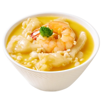 Qu Shiba Fan Golden Soup Fish Maw Baked Prawns Heated and Ready-to-Eat Pregnant Women Nutritious Fish Maw Stewed Fish Maw Soup 250g Pre-made Dishes