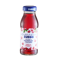 Italy imported Carrie ZUEGG pomegranate juice drink 125ml*1 bottle of anthocyanin concentrated juice drink