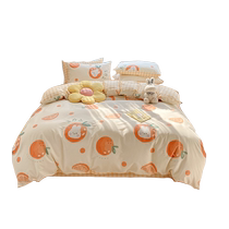 MUJI pure cotton quilt cover single piece 100 cotton 150x200x230cm bed sheet quilt cover 1 5 single bed sheet 4