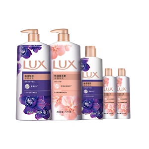 59.9元包邮  力士持久留香精油香氛幽莲+桃花沐浴露2550G