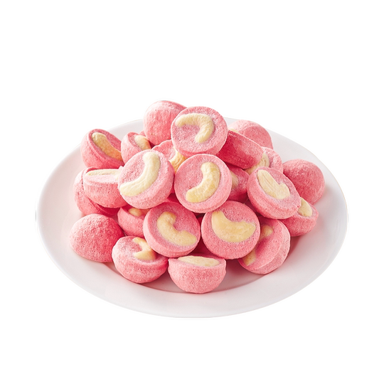 KouKouyouyou сублимированные закуски с клубникой и орехами кешью