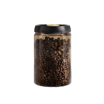 Youqin coffee bean storage tank vacuum glass food grade coffee powder sealed tank tangerine peel storage storage tank