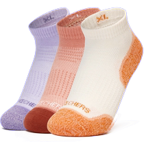 Skechers Skechers 2024 Summer Boys and Girls Socks Outdoor Leisure Sports Short Socks 3 Pairs