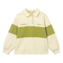 (Same style in the mall) Maradin childrens clothing childrens sweatshirts autumn clothing new girls and big childrens lapel polo shirts