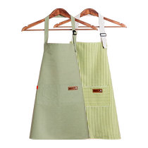 Australian Mr. Jiebi apron for kitchen and home cooking waterproof and oil-proof fashionable cute and new style 2 pieces