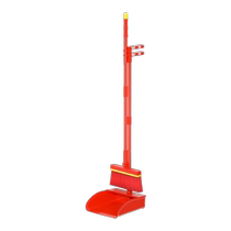 Han Dynasty Liu family big red wedding broom wedding housewarming household dustpan set single sweeping red broom broom