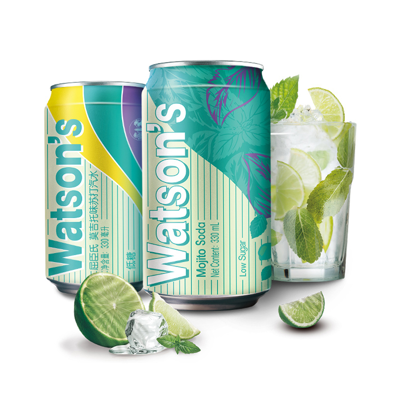 屈臣氏 莫吉托味 苏打汽水 330mL*24罐整箱装 双重优惠折后¥77.92包邮 返2元实惠金 屈臣氏 莫吉托味 苏打汽水 330mL*24罐整箱装 双重优惠折后¥77.92包邮 返2元实惠金