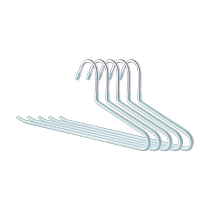Taili goose-shaped trouser racks 10 bold household trouser skirt hangers non-slip traceless wardrobe organization and storage trouser clips