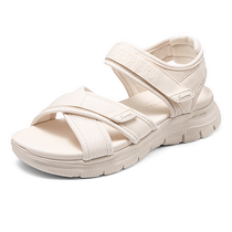 Skechers Skechers womens shoes comfortable beach shoes retro versatile classic fashion sandals breathable