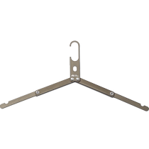 Mu Gaodi exquisite camping outdoor foldable clothes hanger aluminum alloy portable small and easy to store lightweight and durable clothes hanger