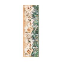Shanghai Story 2024 Spring and Summer New Silk Scarf Mothers Style Dioscorea Silk Shawl Long Scarf Womens Gift for Elders