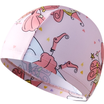 ()361 Degree Childrens Swimming Cap 2022 New Childrens Cloth Cap Comfortable and Breathable Childrens Professional