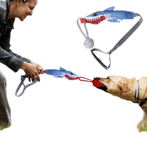 Dog tug-of-war toy that makes sounds for big dogs golden retrievers medium and large dogs pets interacts to relieve boredom resists biting and consumes energy