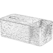 Home story tissue box home living room coffee table restaurant light luxury desktop remote control storage paper box 802