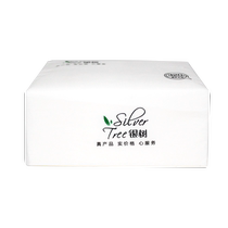 Silver tree household large pack of paper towels toilet paper napkins 4 layers 80 pieces 10 packs affordable whole box wholesale