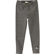 David Bella 2024 spring new style girls striped leggings medium and large childrens trousers childrens stretch pants