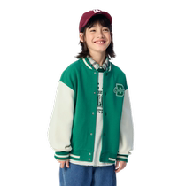 (Same style in the mall) Balabala Childrens Clothing Childrens Jacket 2024 Spring and Autumn Clothing Boys and Girls Baseball Uniform Tops