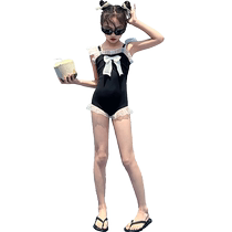 Yuyingfang Girls Swimsuit Summer 2024 New One-piece Swimsuit Summer Fashionable Childrens Swimsuit for Big Girls
