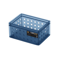 South Korea imported organizing box simple hollow acrylic storage basket stationery daily necessities desktop drawer sundry box