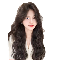 Wig one-piece curling piece to increase hair volume and fluffy hair extensions for women invisible traceless wigs for women with long hair pads