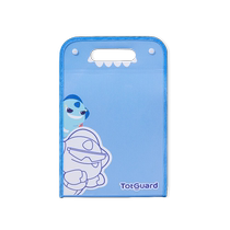 Child-protecting organ folder student test paper storage bag childrens transparent insert vertical organ bag large capacity