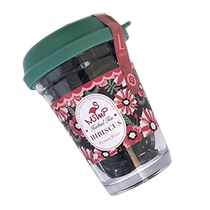 HOUYA childrens colorful rubber bands for hair disposable candy hair bands 100 hair accessories