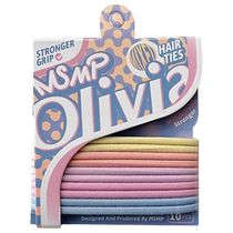 HOUYA 10 candy-colored basic high-elastic hair ties Korean-style ponytail rubber band headwear