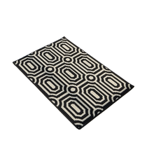 Entrance door loop velvet floor mat American-style stain-resistant anti-slip mat door absorbent no-wash foot mat entering the house home carpet 1 piece