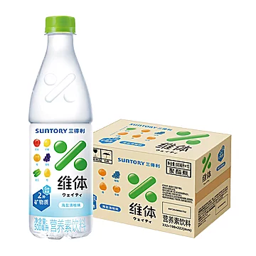 三得利维体维生素饮料500ml*15瓶