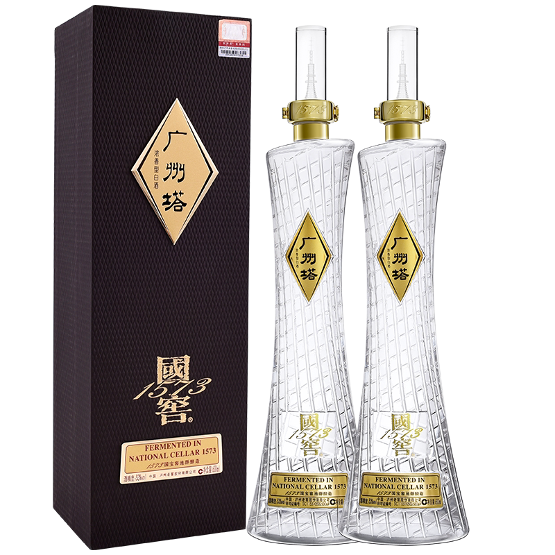 品味中国高端白酒🥃 国窖1573广州塔送礼佳选-酒水-淘宝好物网