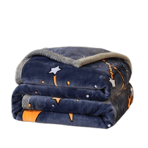 Milk fluff blanket summer office nap blanket air-conditioning shawl sofa blanket single or double suitable for all seasons