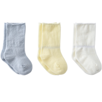 Tongtai Four Seasons 0-1 year old childrens socks baby supplies accessories boneless baby socks 3 pairs