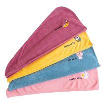 Dry hair cap super absorbent quick drying cap thickened new cute dry hair towel shampoo shower cap womens turban
