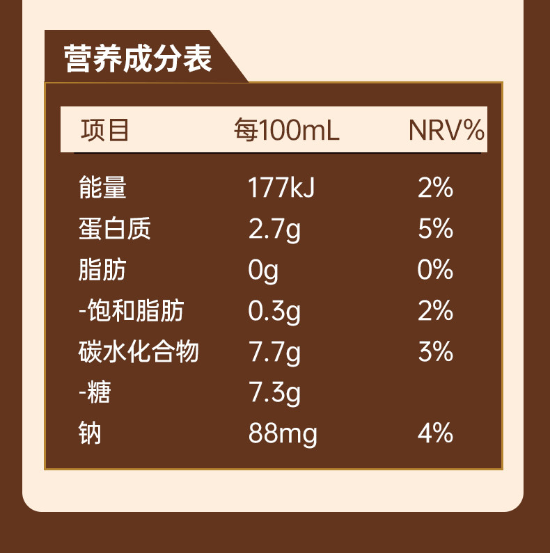 安享好物 安享B级含乳饮料-汤臣牧场咖啡牛奶 国标 